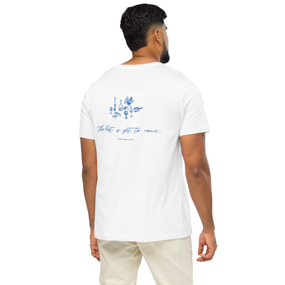The best is yet to come... Saint-Tropez 2026 Unisex Cotton t-shirt
